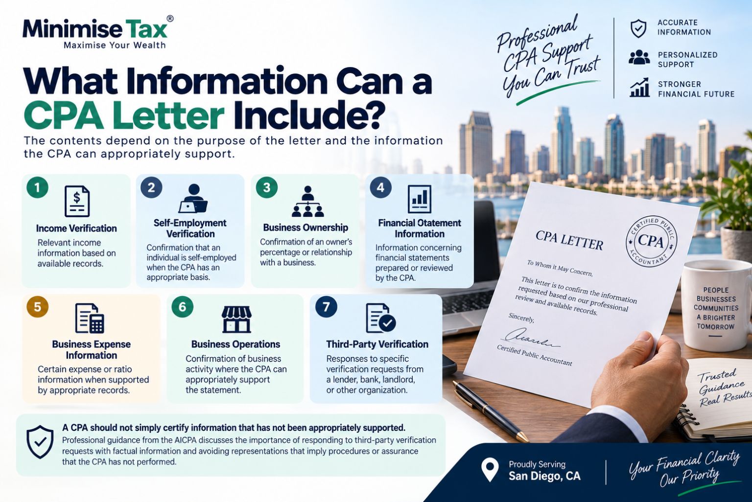 What Information Can a CPA Letter Include