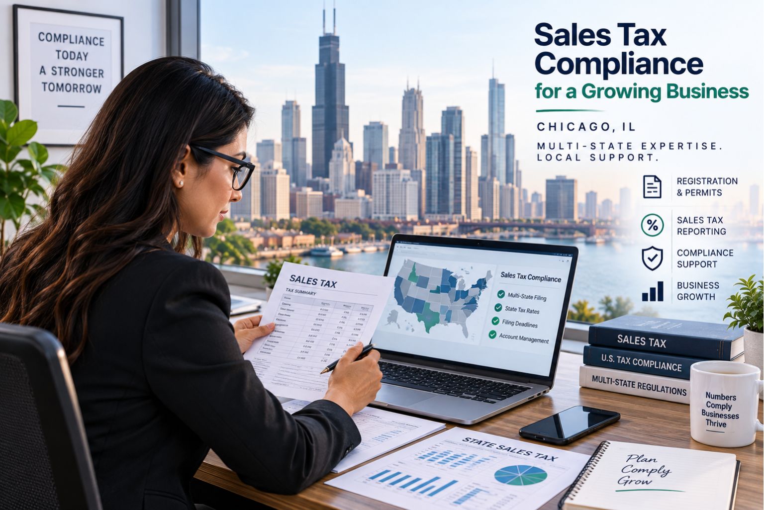 Sales Tax Solutions for Multi State Filings in Chicago IL