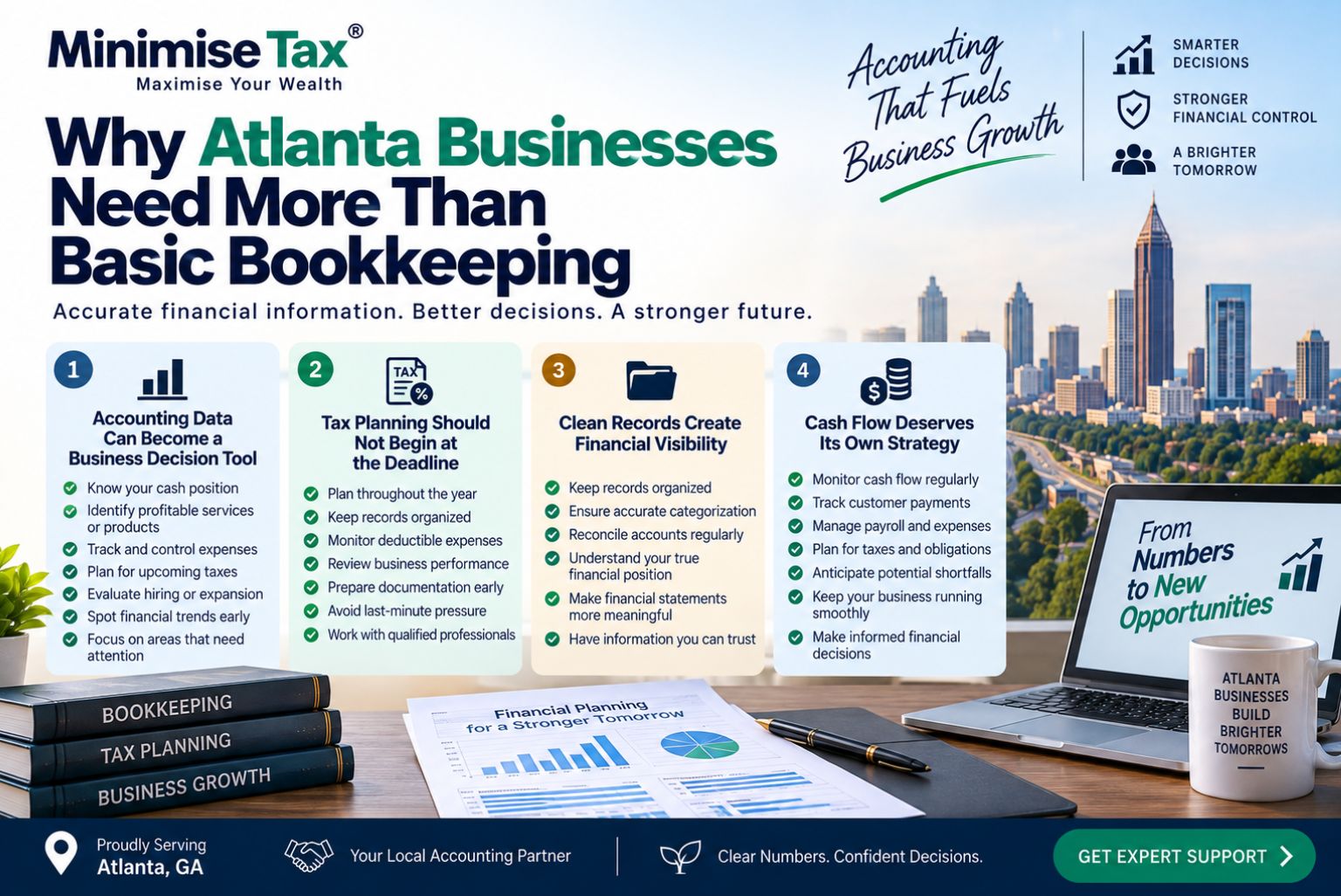 Why Atlanta Businesses Need More Than Basic Tax Accounting & Bookkeeping