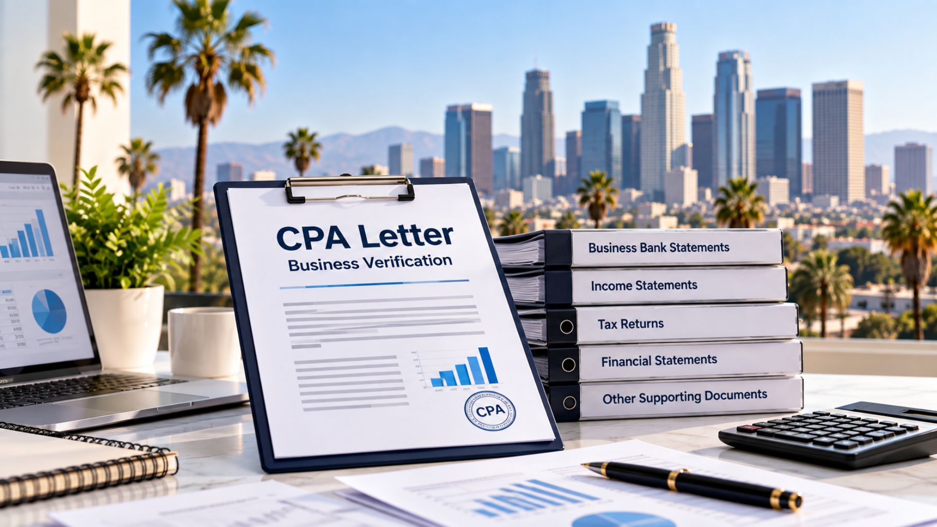 Get CPA Letter in Los Angeles, CA for Business Verification!