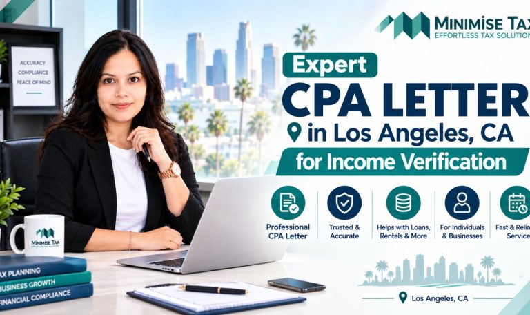 Get a CPA Letter in Los Angeles CA Business Proof and Income